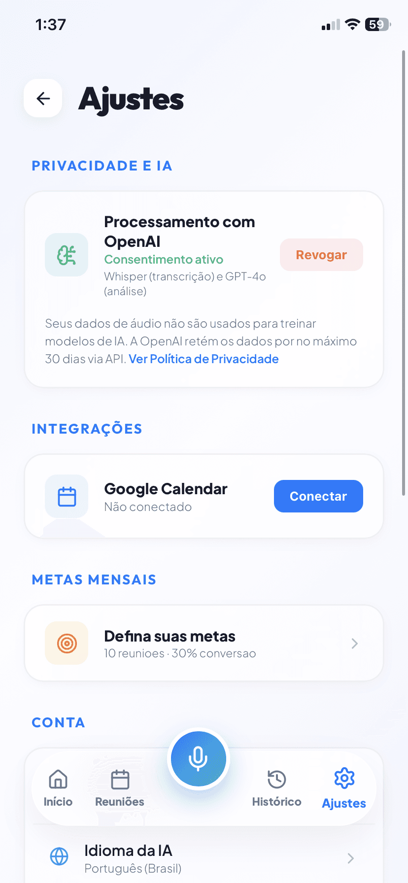 RepportAI screen 8