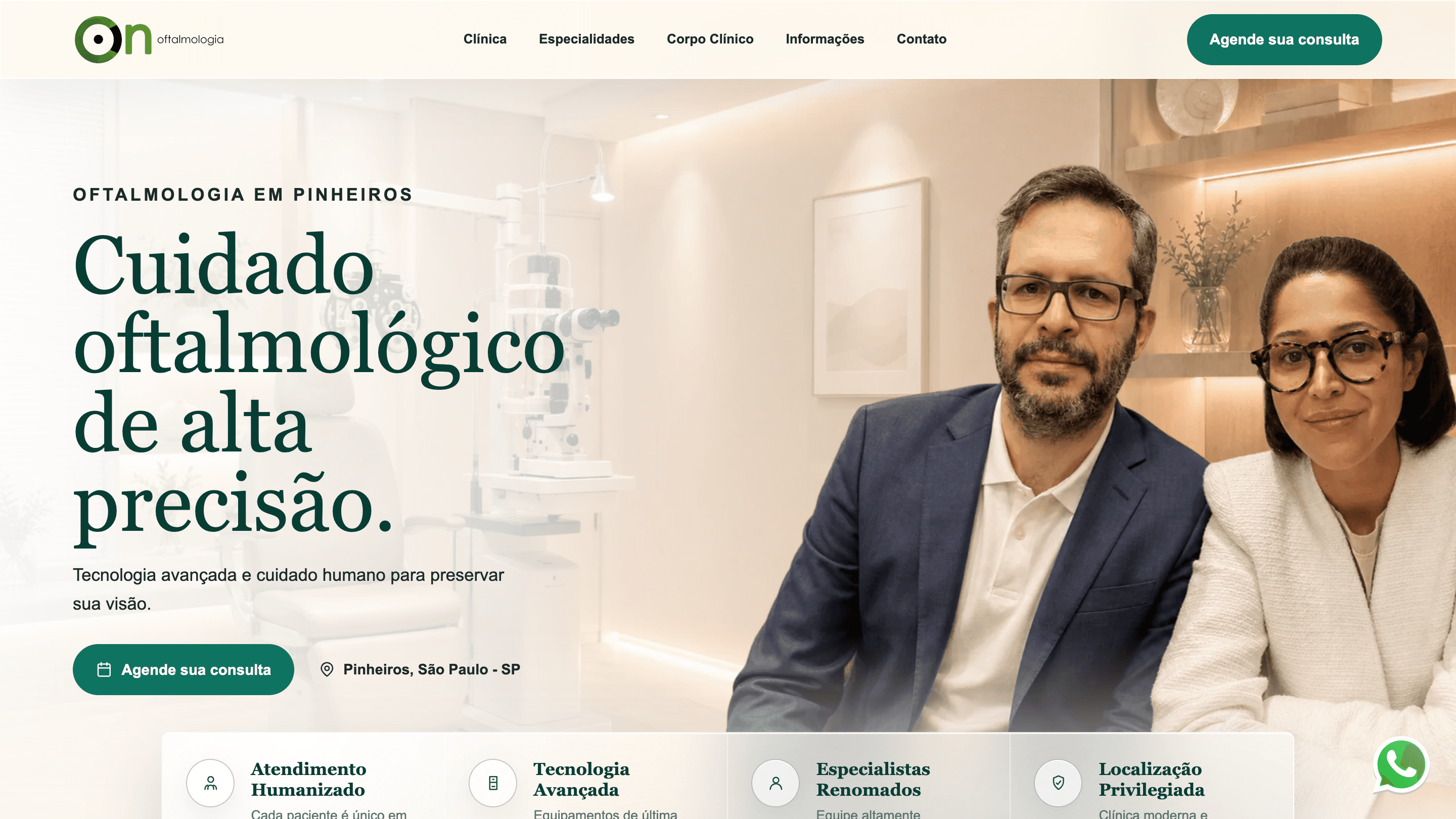 OnOftalmologia desktop screenshot